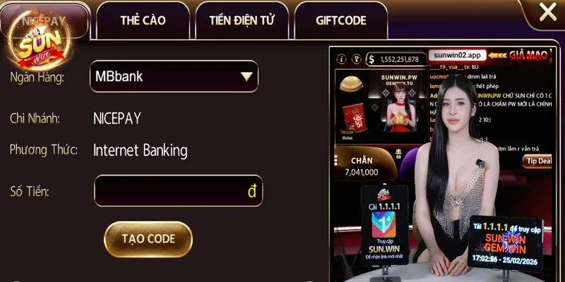 Nạp Tiền Sunwin - Hướng Dẫn Chi Tiết Thực Hiện An Toàn 1 Sunwin Kiểm tra tài khoản trước khi thực hiện quy trình nạp tiền