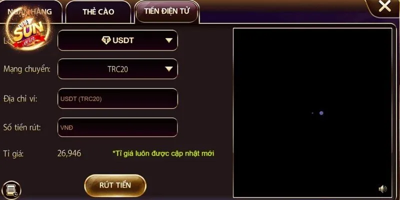 Điền chính xác thông tin ngân hàng để nhận tiền nhanh chóng